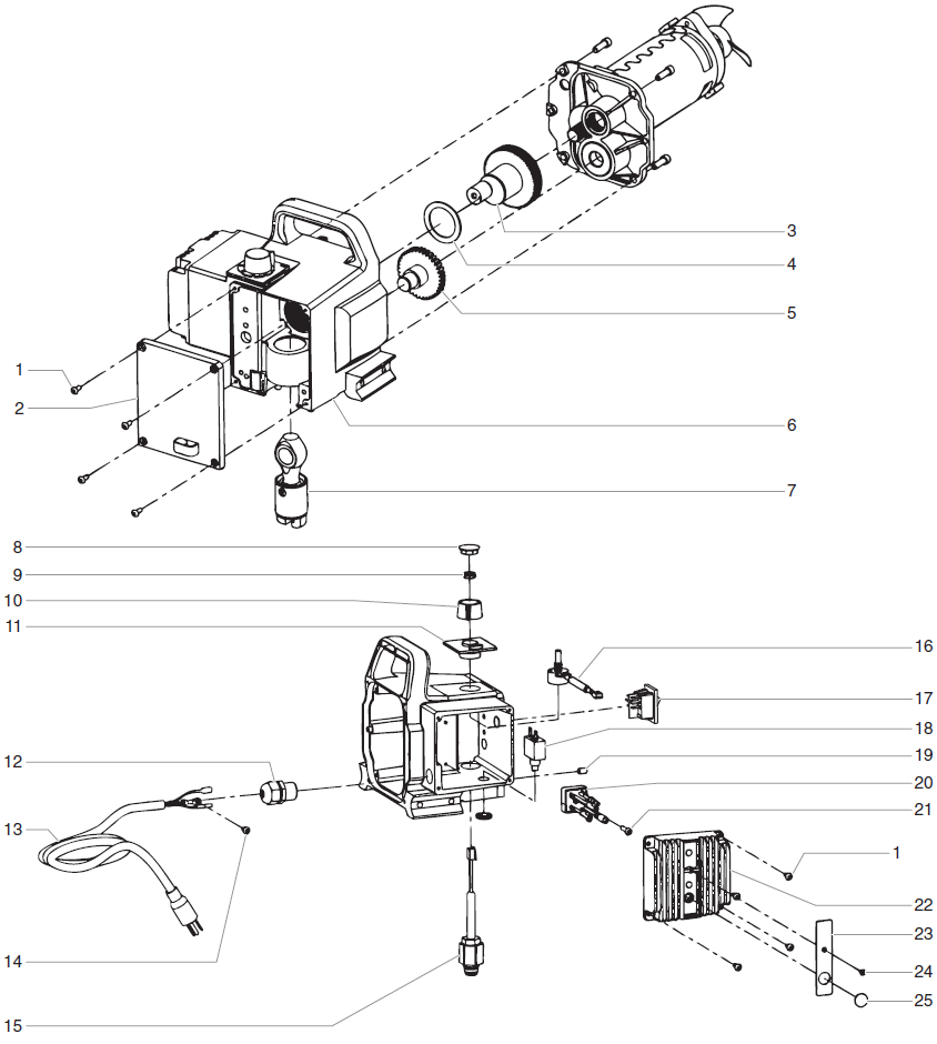 440i Gear Box Assembly Parts